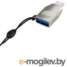 USB A/B/Micro/Mini/Type-C USB A/B/Micro/Mini/Type-C HOCO UA9 Type C - OTG Silver
