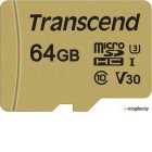   Transcend microSDXC 500S 64GB Class 10 UHS-I U3 (TS64GUSD500S)