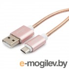  USB 2.0 Cablexpert CC-G-mUSB02Cu-1M, AM/microB,  Gold,  1, , 