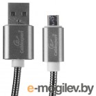  USB 2.0 Cablexpert CC-G-mUSB02Gy-0.5M, AM/microB,  Gold,  0.5, , 