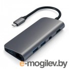 USB  Satechi Aluminum Type-C Multimedia Adapter.   .