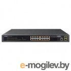GS-4210-16P2S   IPv6/IPv4, 16-Port Managed 802.3at POE+ Gigabit Ethernet Switch + 2-Port 100/1000X SFP (220W)