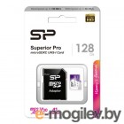   SD 128GB Silicon Power Superior SDXC Class 10 UHS-I U3 V30 100/80 Mb/s