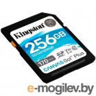   Kingston 256GB SDXC Canvas Go Plus 170R C10 UHS-I U3 V30 EAN: 740617301519