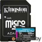   microSDXC 128Gb  Kingston, UHS-II Class U3 V30 A2, : 170/, : 90/,   &lt;SDCG3/128GBSP&gt;