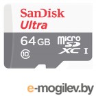   microSD 64GB SanDisk microSDXC Class 10 Ultra UHS-I 100MB/s