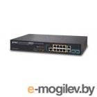 L3 8-Port 10/100/1000T 75W 802.3bt PoE + 2-Port 10/100/1000T + 2-Port 10G SFP+ Managed Switch (240W PoE Budget, ERPS Ring, ONVIF, Cybersecurity features, Hardware Layer3 OSPFv2 and IPv4/IPv6 Static Routing)