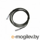  , QSFP+ Mellanox Passive Copper cable, IB EDR, up to 100Gb/s, QSFP28, 1.5m, Black, 30AWG