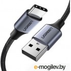  USB 2.0 - USB Type-C (2,0m) Ugreen US288 [60128] <Black> 3A, , 