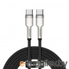 USB A/B/Micro/Mini/Type-C Baseus Cafule Series Type-C - Type-C 100W 2m Black CATJK-D01