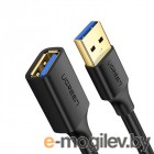 UGREEN USB 3.0 Extension Male Cable 2m US129 (Black) (10373)