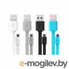  USB-Type-C/2A/nylon/silver/1m/REXANT