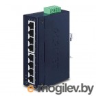  PLANET IP30 Slim type 8-Port Industrial Manageable Gigabit Ethernet Switch (-40 to 75 degree C)