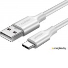 UGREEN USB-A 2.0 to USB-C Cable Nickel Plating 2m US287 (White) (60123)