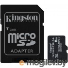   Kingston 8GB microSDHC Industrial C10 A1 pSLC Card + SD Adapter