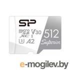   microSDXC 512Gb Class10 Silicon Power SP512GBSTXDA2V20SP Superior + adapter