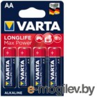   Varta LONGLIFE MAX POWER LR6 AA BL4 Alkaline,  4 
