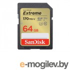 64Gb - SanDisk Extreme SD UHS-I SDSDXV2-064G-GNCIN