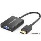 UGREEN HDMI to VGA Converter with Audio MM102 (Black) 40233