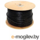 5bites Express FTP / SOLID / 5E / 24AWG / COPPER / PE / BLACK / OUTDOOR / MSGR / DRUM / 305M FS5525-305BPE-M