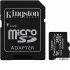   Micro SDXC 512 GB Kingston Canvas Select Plus, Class 10 U3 V30 A1 + SD  (SDCS2 512GB)