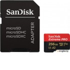   Sandisk Extreme Pro microSDXC 256GB + SD Adapter + Rescue Pro Deluxe 200MB/s