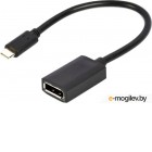 - USB-C(M) -> DisplayPort(F) Gembird A-CM-DPF-02