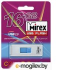 Usb flash  Mirex Shot White 16GB / (13600-FMUWST16)