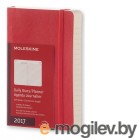 Ежедневник Moleskine CLASSIC DAILY POCKET SOFT 90x140мм 400стр. мягкая обложка красный