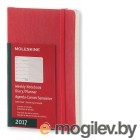 Еженедельник Moleskine CLASSIC WKNT POCKET SOFT 90x140мм 144стр. мягкая обложка красный