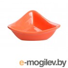 Салатник керамический, 132 мм, треугольный, серия Адана, оранжевый, PERFECTO LINEA (18-153200)