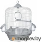 Клетка для птиц Voltrega 001716BG (белый/серый)
