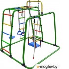 Детский спортивный комплекс Формула здоровья Игрунок-Т Плюс (зеленый/радуга)