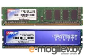 Оперативная память DDR3 Patriot PSD34G133381