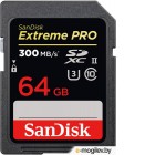 Карта памяти SanDisk Extreme Pro UHS-II SDXC 64GB (SDSDXPK-064G-GN4IN)