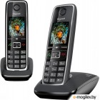 Беспроводной телефон Gigaset C530 Duo (Black)
