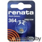 Элементы питания, батарейки. R364 - Renata SR621SW 1 штука