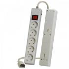 Sven Surge Protector Special Base grey/white 0,5 m 5 sockets