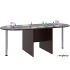 Стол для переговоров Сокол-Мебель СПР-05 (с брифинг-приставками, венге)