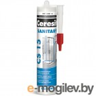 Герметик силиконовый Ceresit Sanitary CS 15 (280мл, белый)