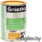 Эмаль Sniezkа Supermal масляно-фталевая (0.8л, орех светлый)