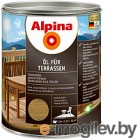 Масло для древесины Alpina Oel Fuer Terrassen (0.75л, средний)