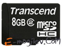 Transcend SDHC-micro Card 8Gb TS8GUSDHC2