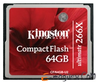 Карта памяти Kingston CompactFlash Ultimate 266X 4 Гб (CF/4GB-U2)