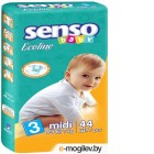 Подгузники Senso Baby Ecoline Midi 3 (44шт)
