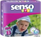 Подгузники Senso Baby Midi 3 (22шт)
