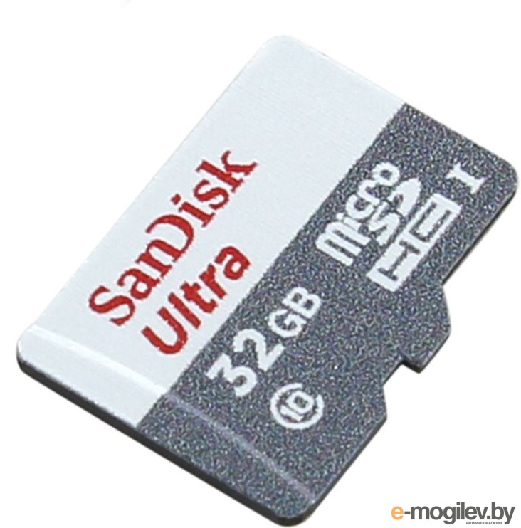 Карта памяти SanDisk Ultra microSDHC Class 10 32GB (SDSQUNS-032G-GN3MN)