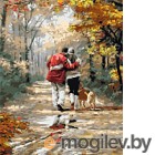 Картина по номерам Picasso Осенняя прогулка (PC4050173)