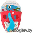 Органайзер детский для купания Roxy-Kids Dino / RTH-001R (коралловый)