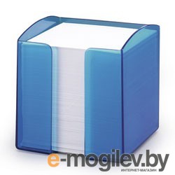 Подставка для бумажного блока TREND, прозрачный синий, пластик, Durable